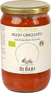 Tomatensauce mit gegrilltem Knoblauch BIO 680 g - PASTIFICIO DI BARI